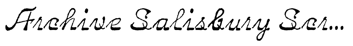 Archive Salisbury Script